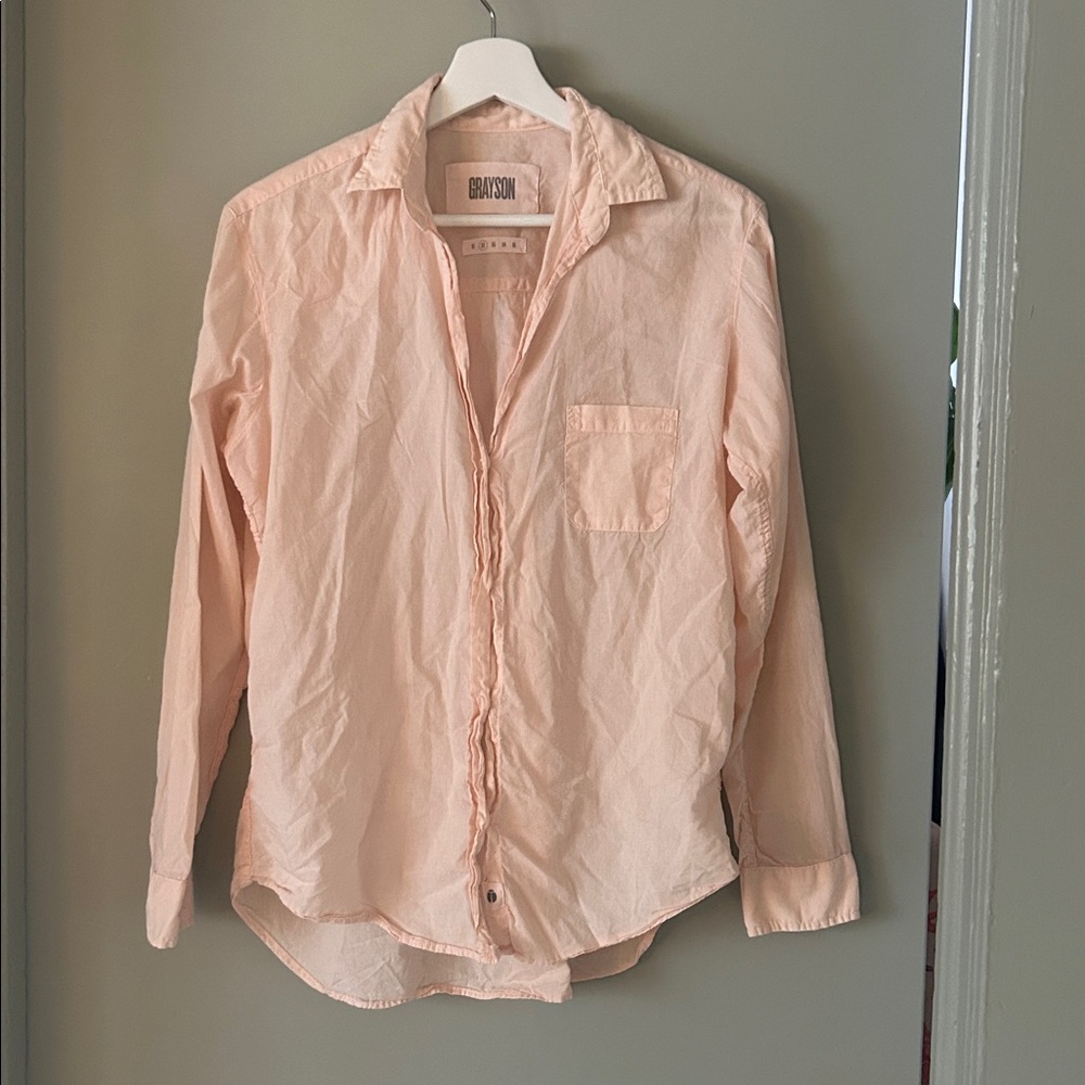 Grayson light pink Cotton Hero Button-Up Size 02